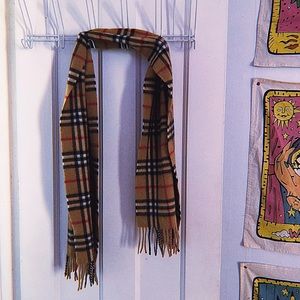 Burberry Classic Check Cashmere Scarf